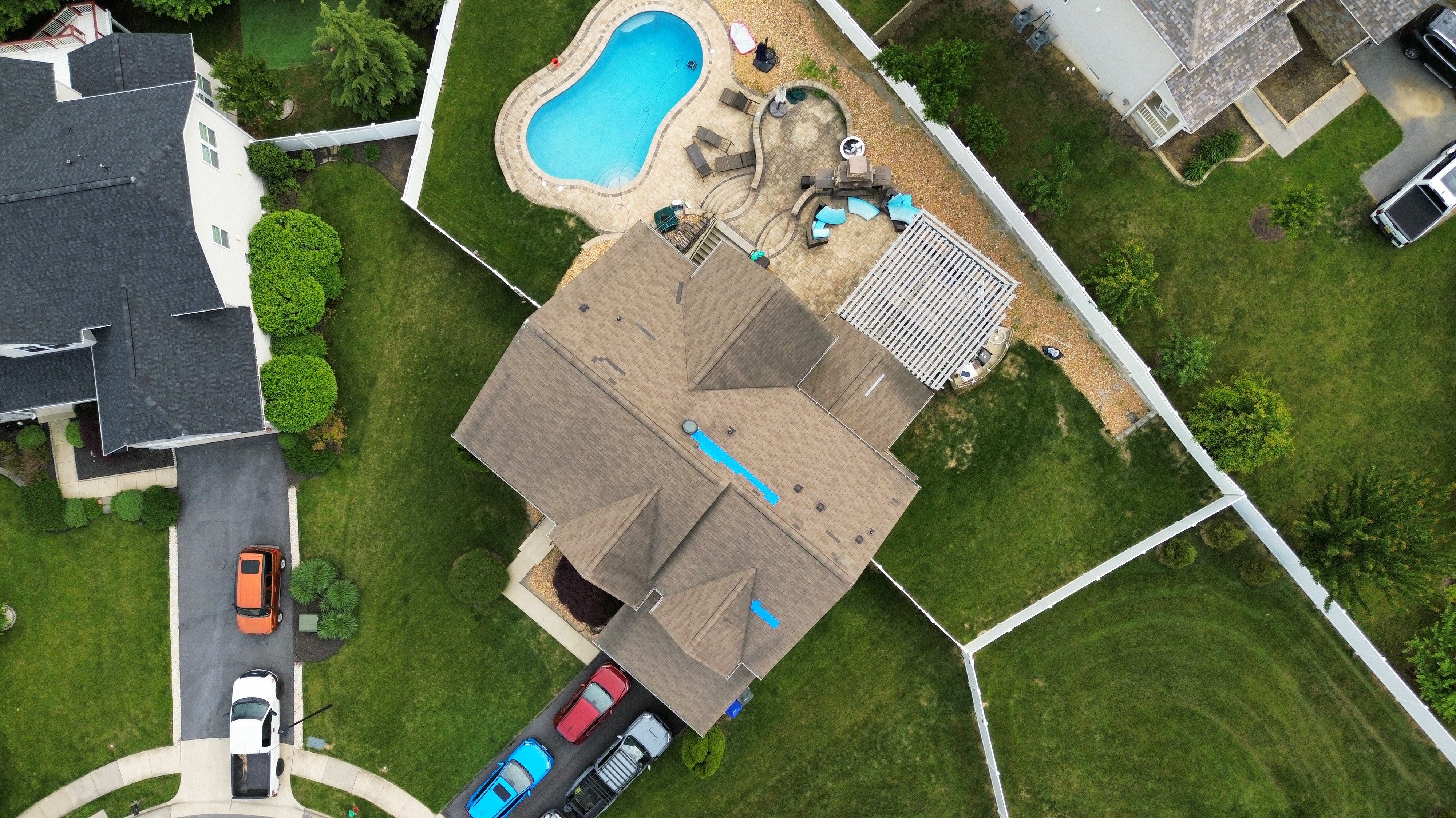 Storm damage restoration